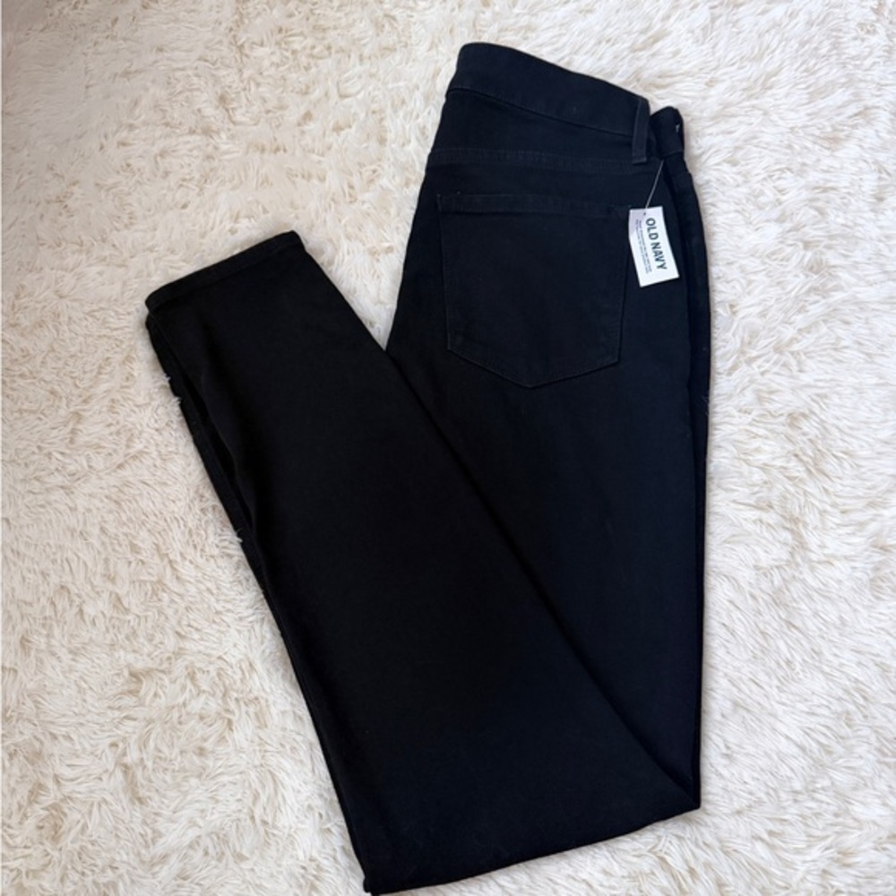 Old Navy High Rise Wow Super Skinny Dark Blue Jeans Size 10L